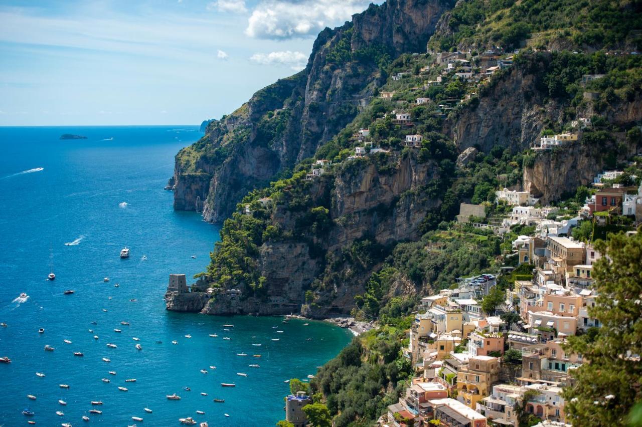 Aria Di Mare,Near Elevator, Few Steps, Parking, Garden Daire Positano Dış mekan fotoğraf