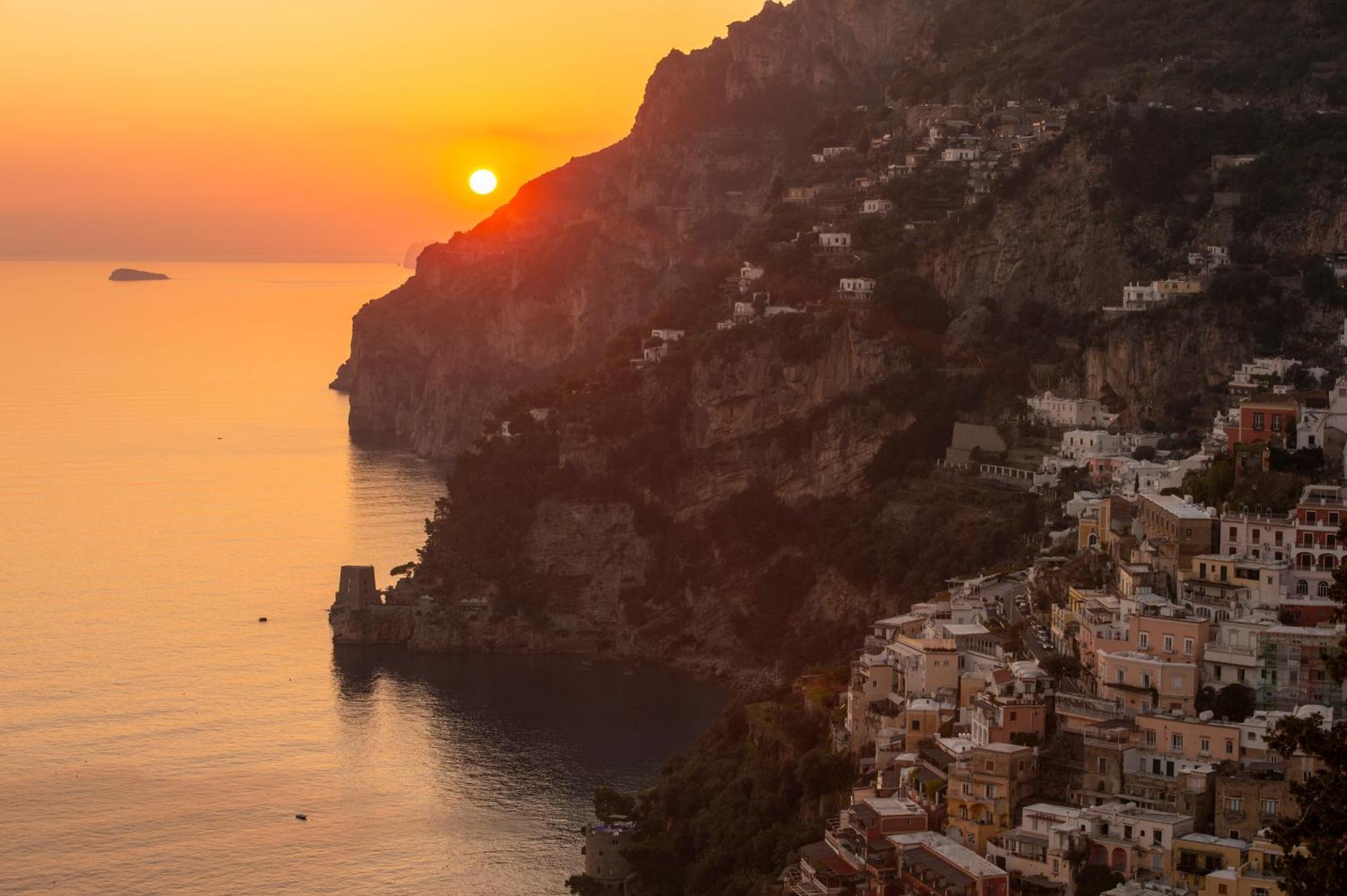 Aria Di Mare,Near Elevator, Few Steps, Parking, Garden Daire Positano Dış mekan fotoğraf