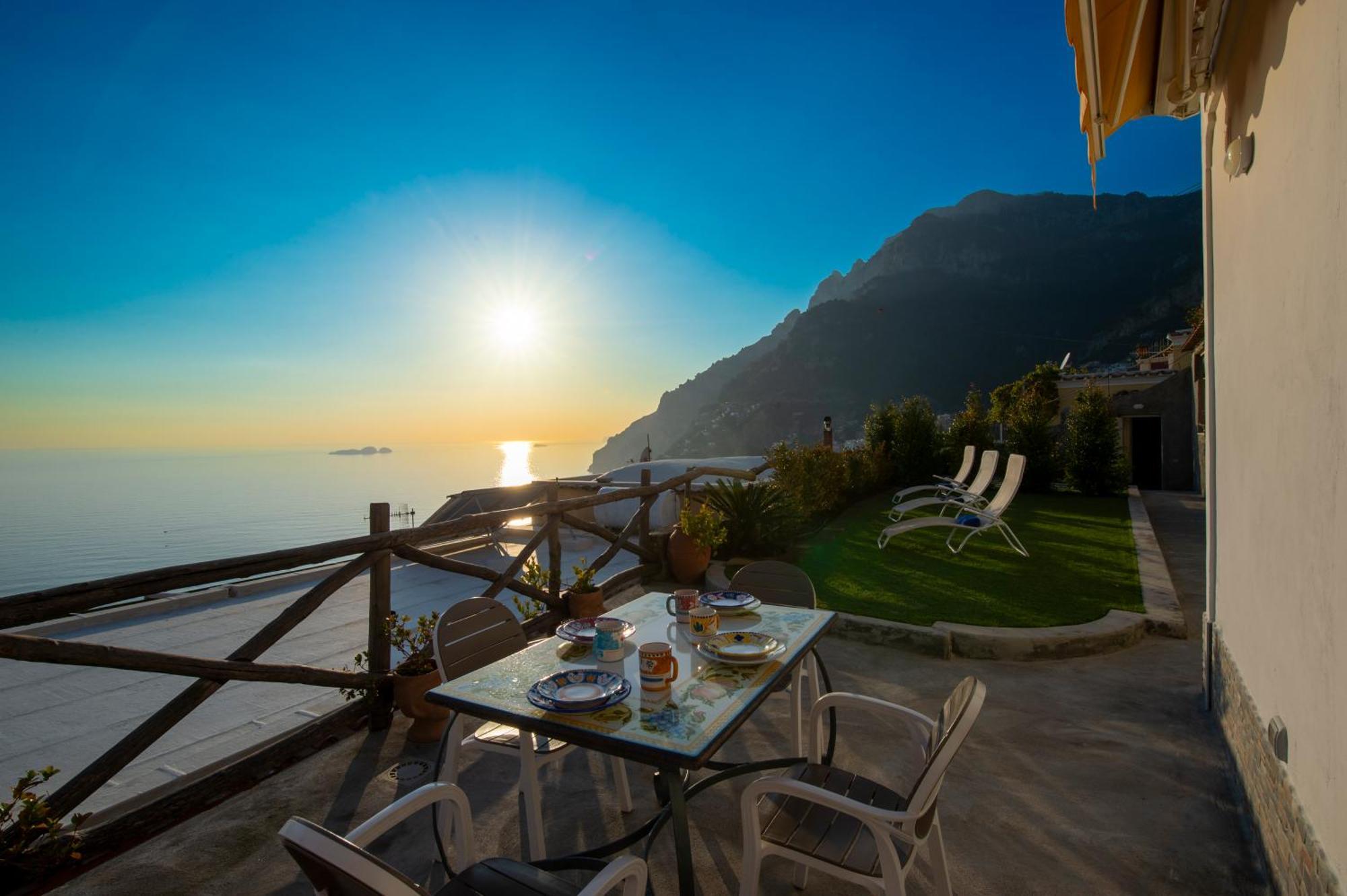 Aria Di Mare,Near Elevator, Few Steps, Parking, Garden Daire Positano Dış mekan fotoğraf