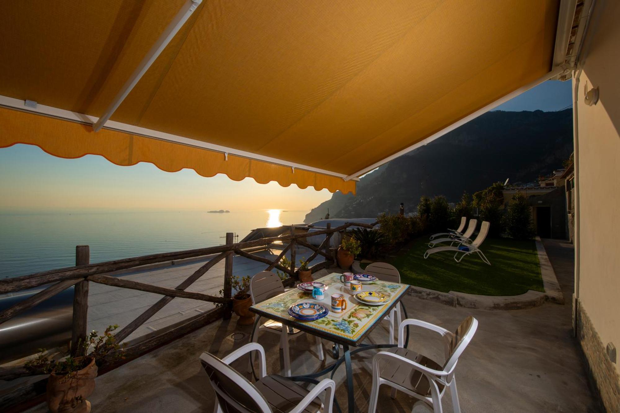Aria Di Mare,Near Elevator, Few Steps, Parking, Garden Daire Positano Dış mekan fotoğraf